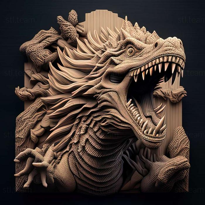 3D model kaiju (STL)